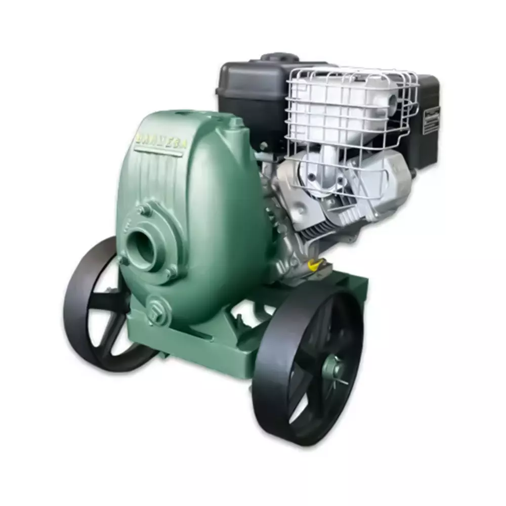 BOMBA AUTOCEBANTE CON MOTOR A DIESEL BARNES MODELO 12M