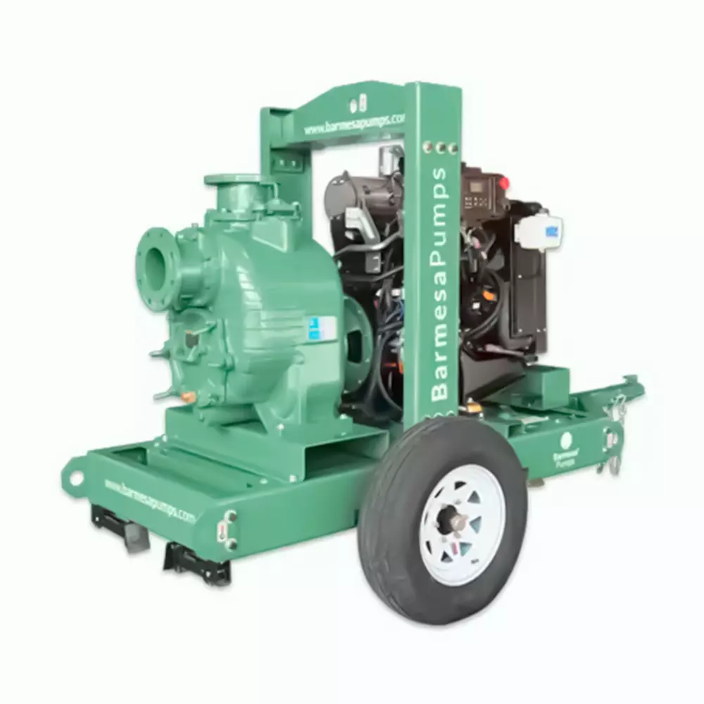 BOMBA AUTOCEBANTE TRAGASOLIDOS DIESEL BARMESA SH6-4TNV98C