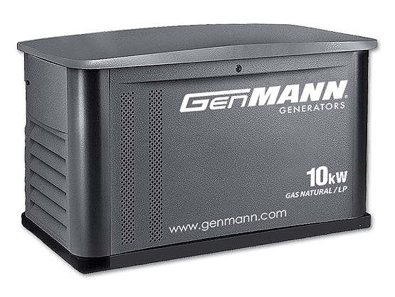 PLANTA DE LUZ A GAS GEN MANN 10KW